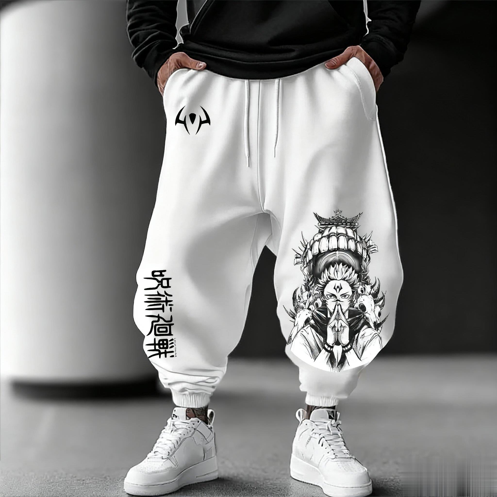 Street Fashion Japan - Jujutsu Kaisen Männer Jogging Hosen Lose