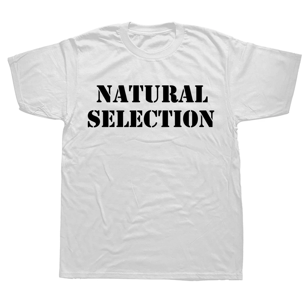 Street Fashion Evolution - Natural Selection Herren-T-Shirt mit Textdruck, T-Shirt