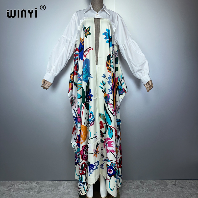 Street Fashion Dubai - WINYI Strickjacke für Frauen Afrika Langarm
