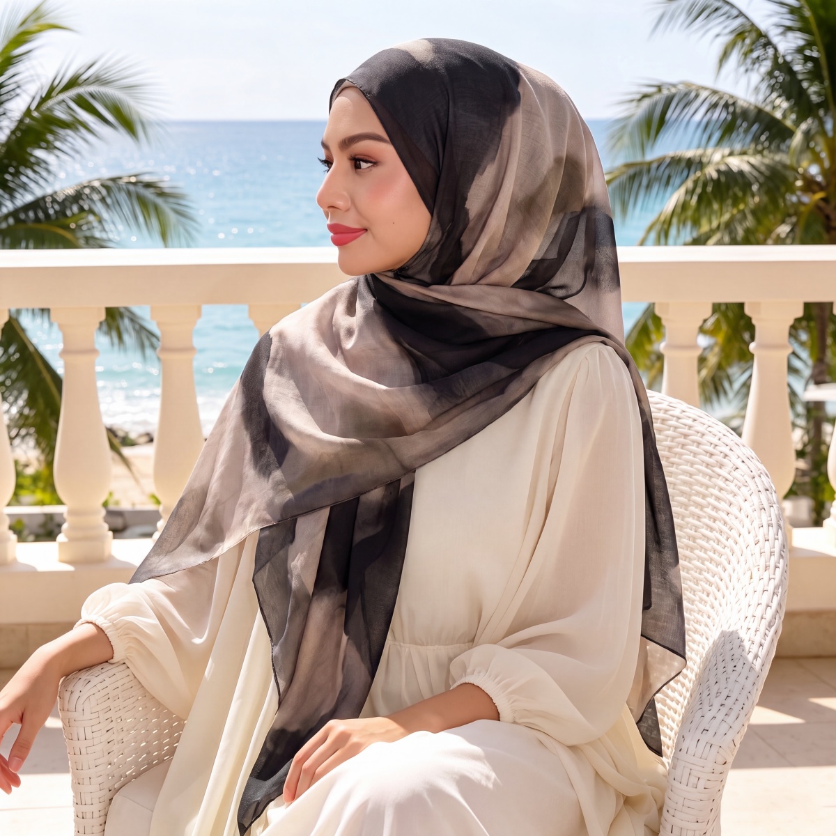 Street Fashion Hijab - Pashmina Damen-Schal 2026 – Bandana, Tuch,