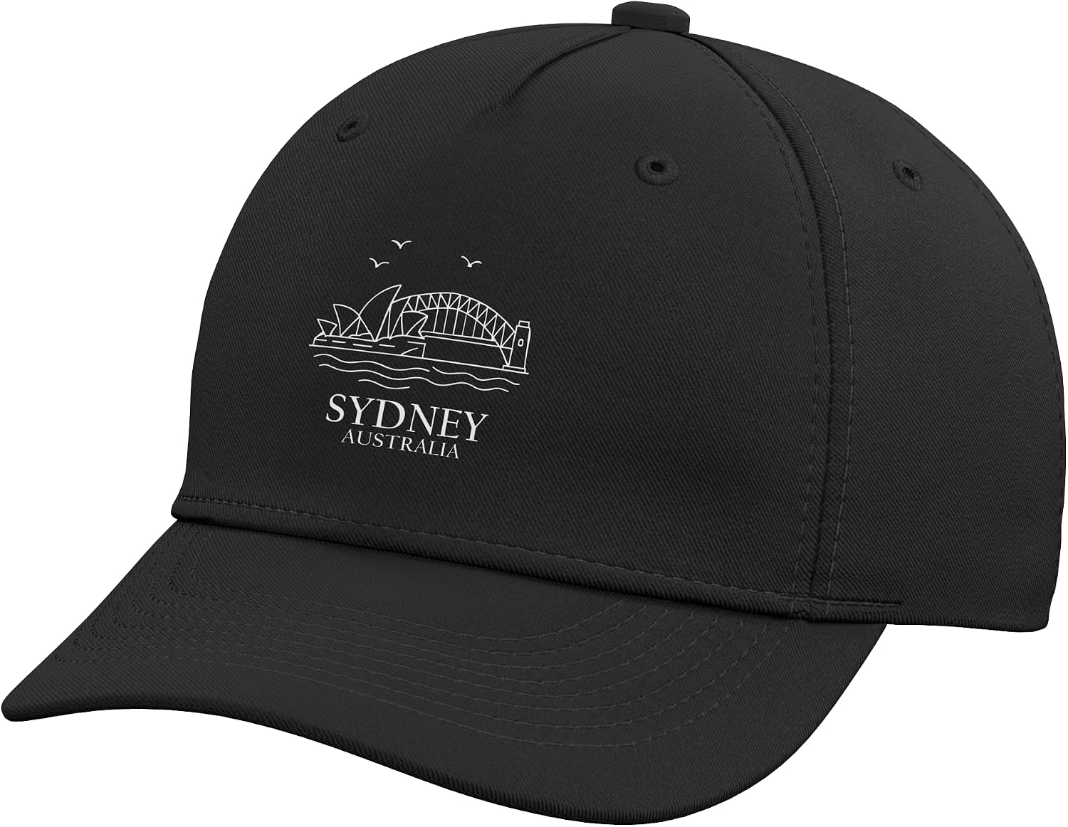 Street Fashion Sydney - Sydney Australien Minimalistische City-Skyline Reise-Souvenir Verstellbare