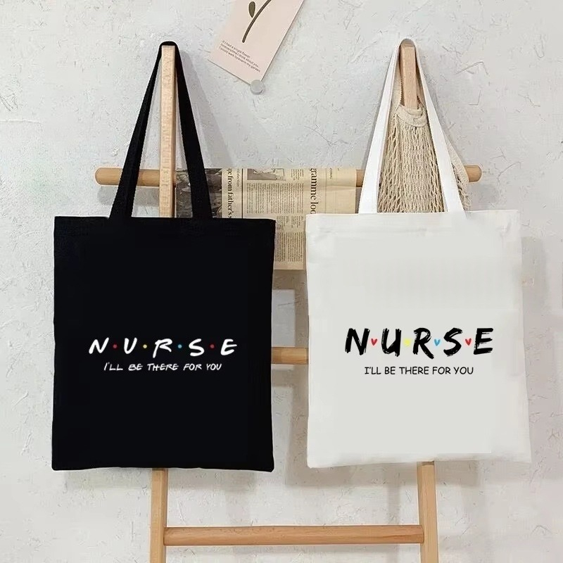 Tote Bag Canvas Print - Krankenschwester Canvas-Tragetasche für Damen, Friends TV-Show