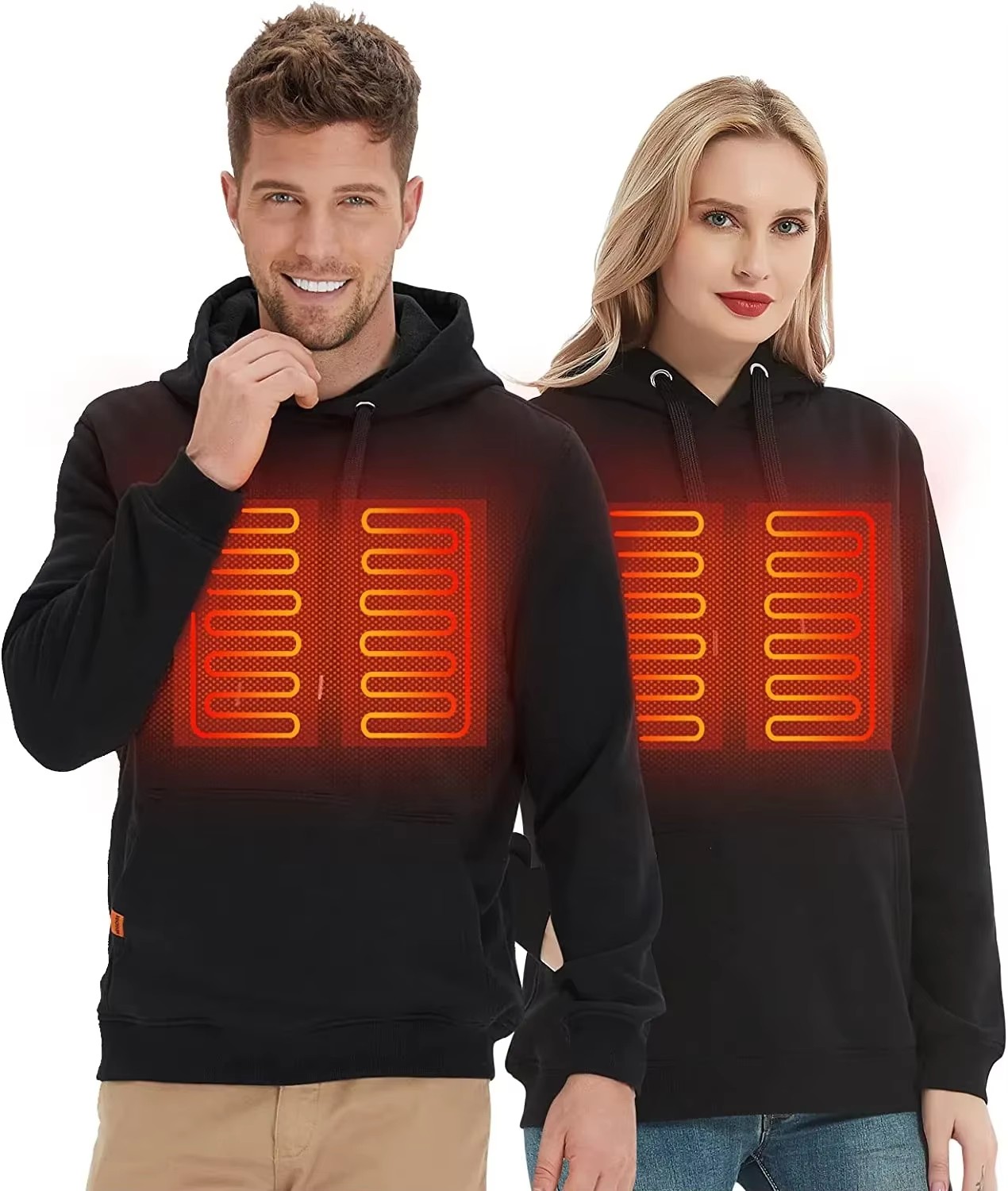 Street Fashion Jacket - Damen USB-Heiz-Hoodies Herren Vintage Gothic Beheizte