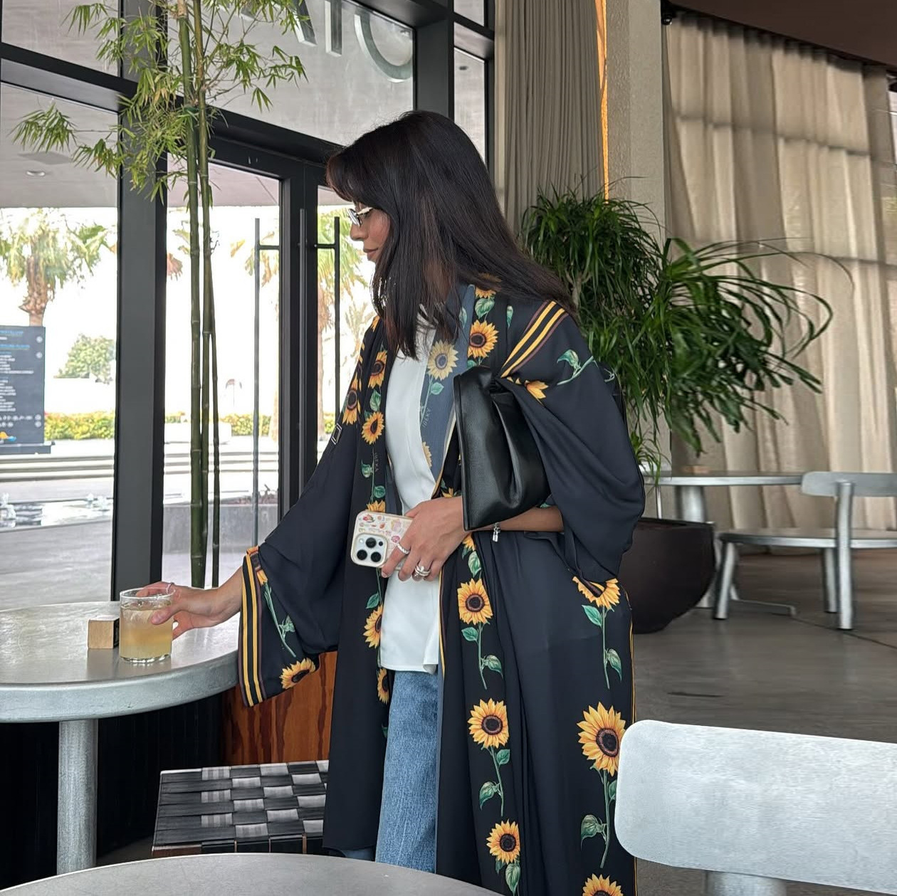 Dubai Cardigan Robe Kleid mit  – Street Fashion Dubai Bewertung und Preis