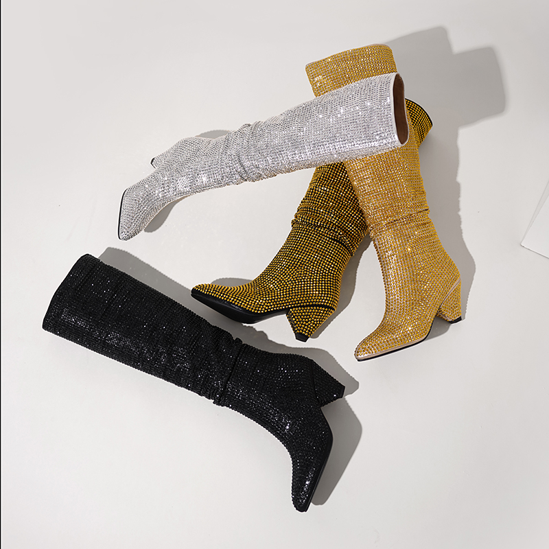Mode Spike Heels Kristall Lang – Street Fashion Ladies Bewertung und Preis