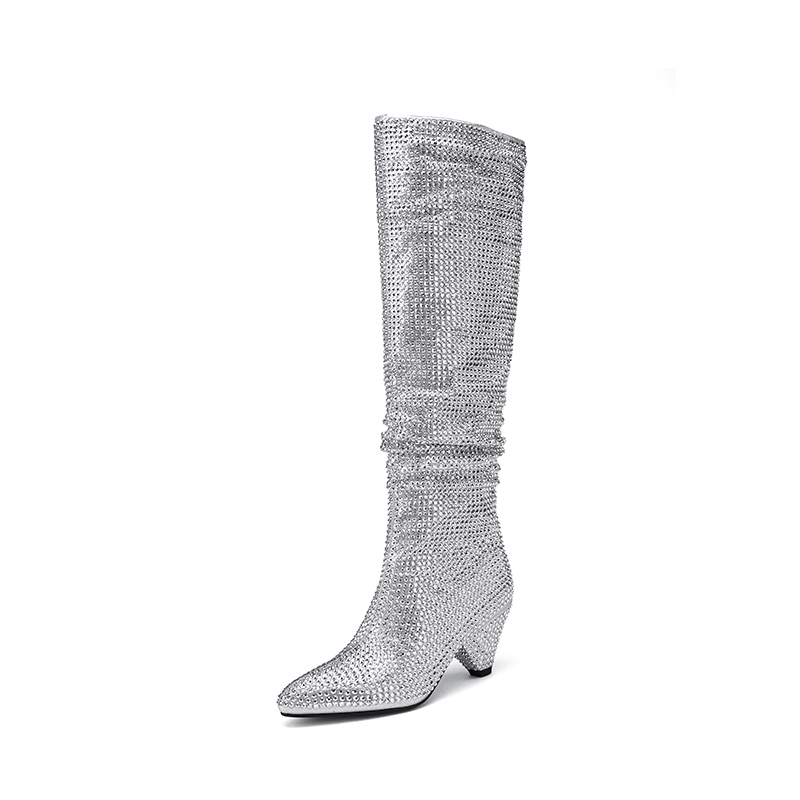 Mode Spike Heels Kristall Lang – Street Fashion Ladies Bewertung und Preis