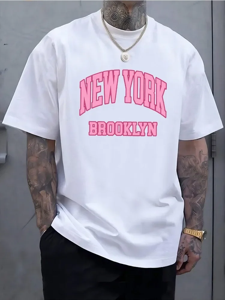Herren Sommer Baumwoll-T-Shirt – Street Fashion Of New York Bewertung und Preis