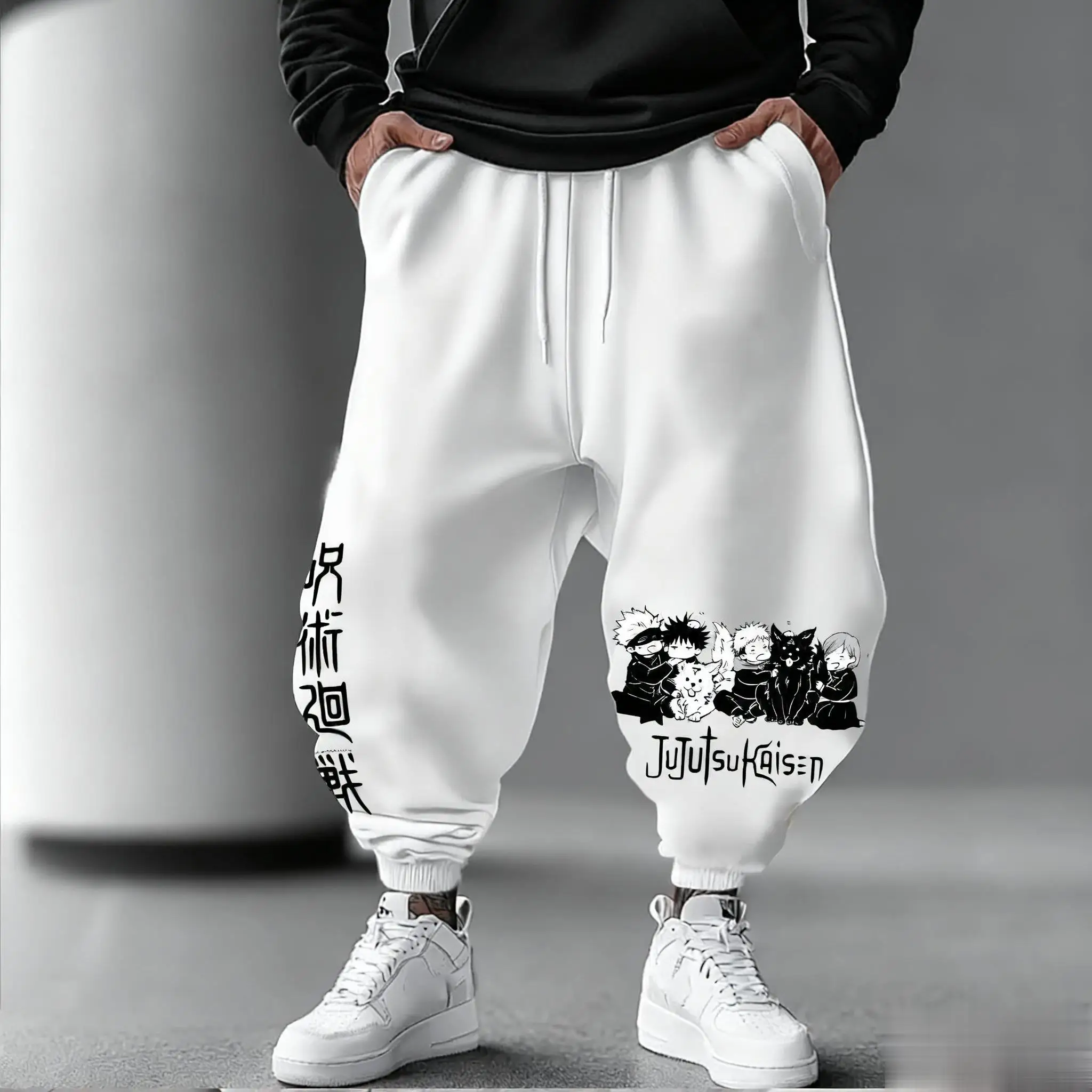 Jujutsu Kaisen Männer Jogging  – Street Fashion Japan Bewertung und Preis