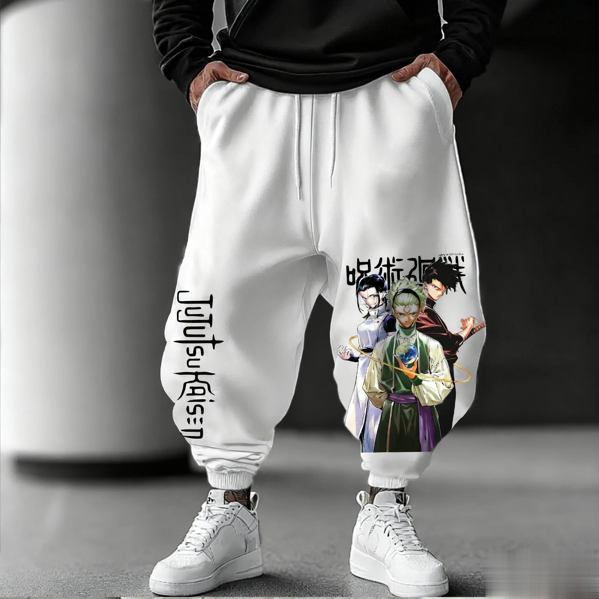 Jujutsu Kaisen Männer Jogging  – Street Fashion Japan Bewertung und Preis