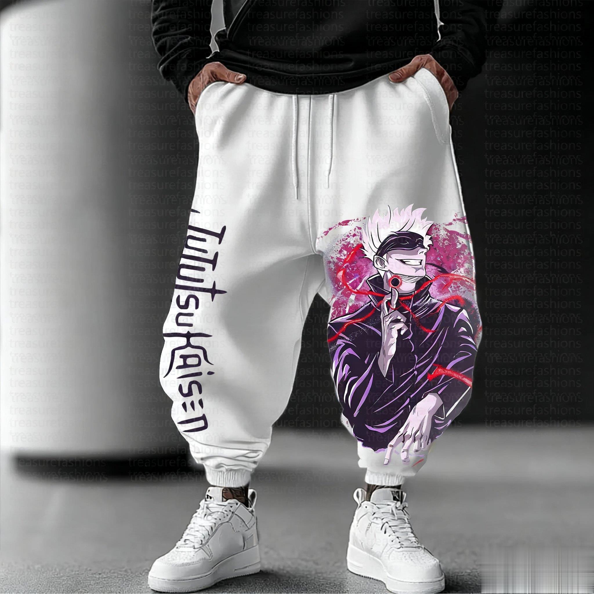 Jujutsu Kaisen Männer Jogging  – Street Fashion Japan Bewertung und Preis