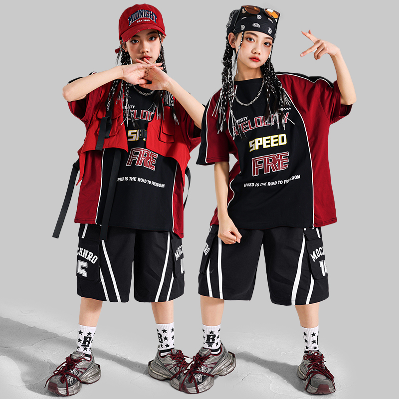 Teenager Mode Hiphop Jazz Danc – Street Fashion Clothing Bewertung und Preis