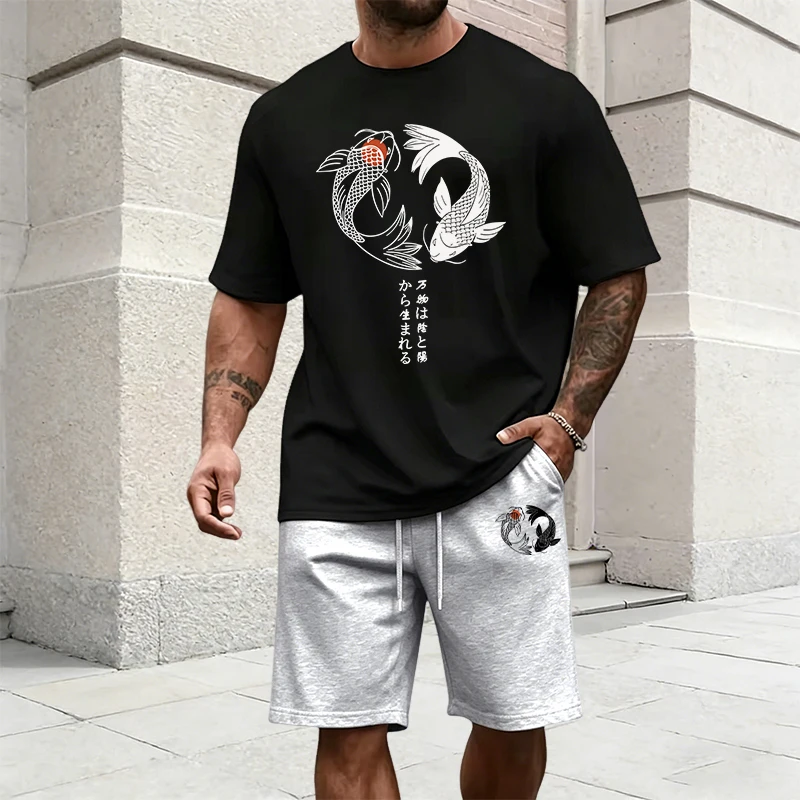 Japanisches Yinyang-Muster Her – Street Fashion Japan Bewertung und Preis