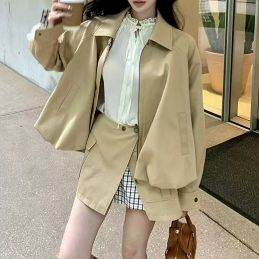 TWOTWINSTYLE Khakl Gespleißt T – Street Fashion Jacket Bewertung und Preis
