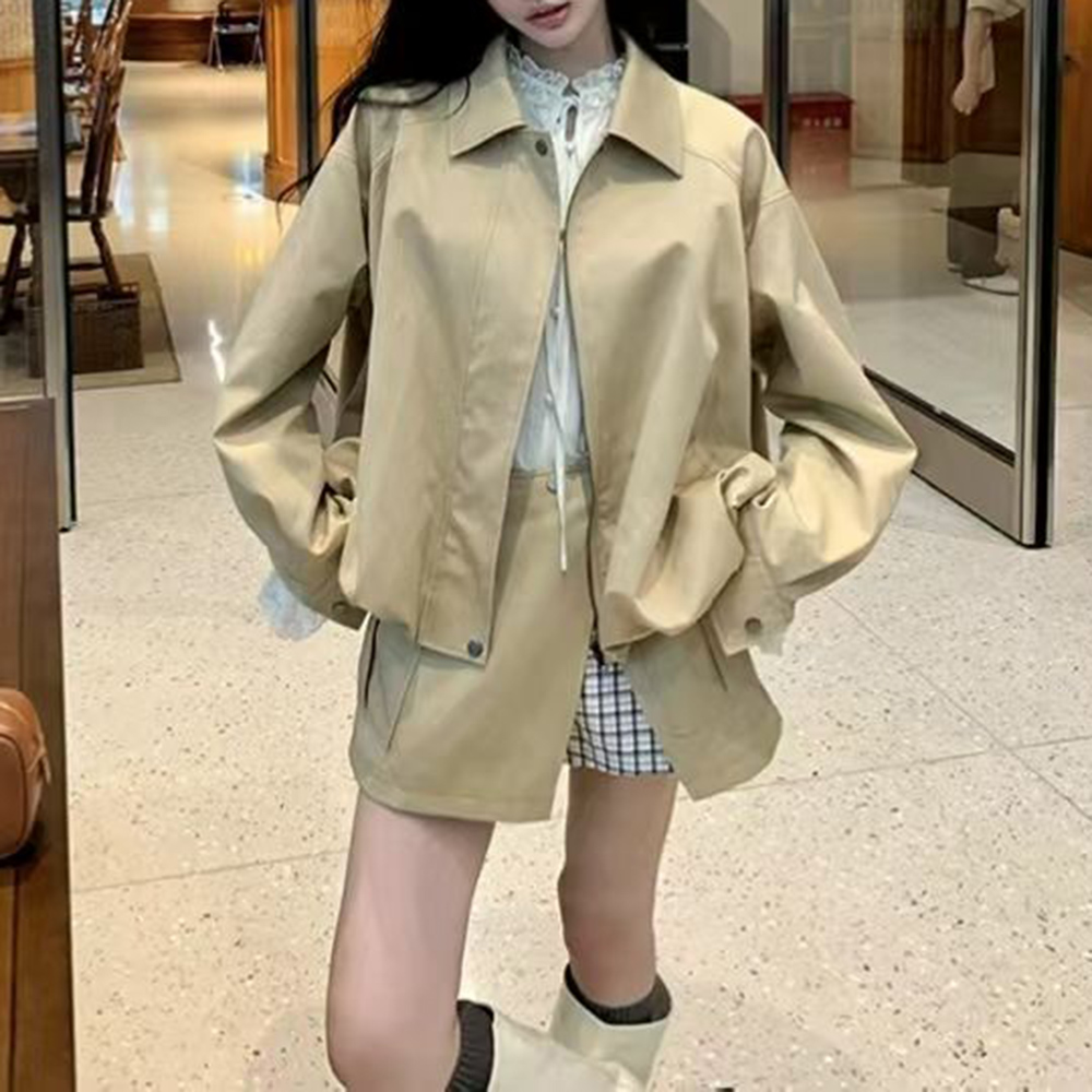 TWOTWINSTYLE Khakl Gespleißt T – Street Fashion Jacket Bewertung und Preis