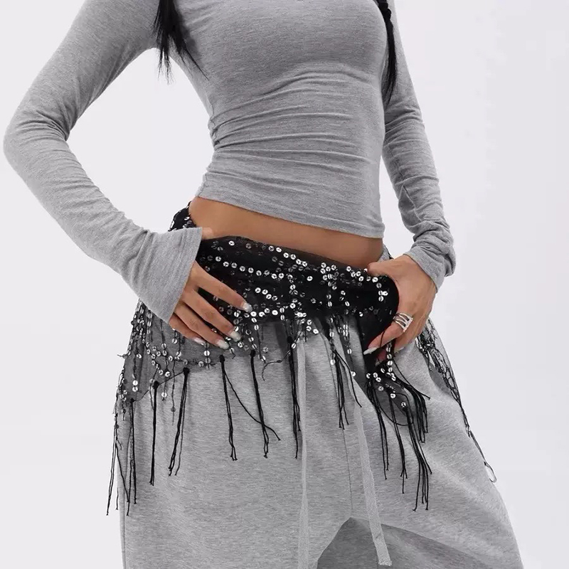 Modischer Pailletten-Bauchtanz – Street Fashion India Bewertung und Preis
