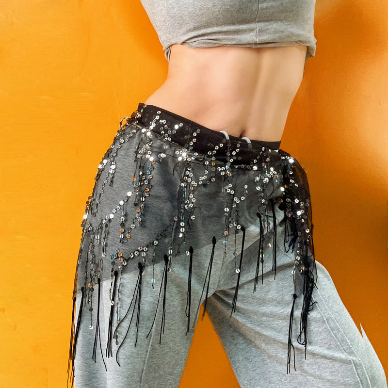 Modischer Pailletten-Bauchtanz – Street Fashion India Bewertung und Preis