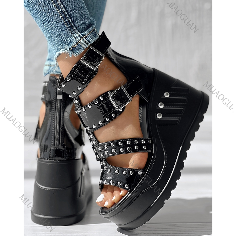 Modische Damen-Sandalen mit Pe – Street Fashion Ladies Bewertung und Preis