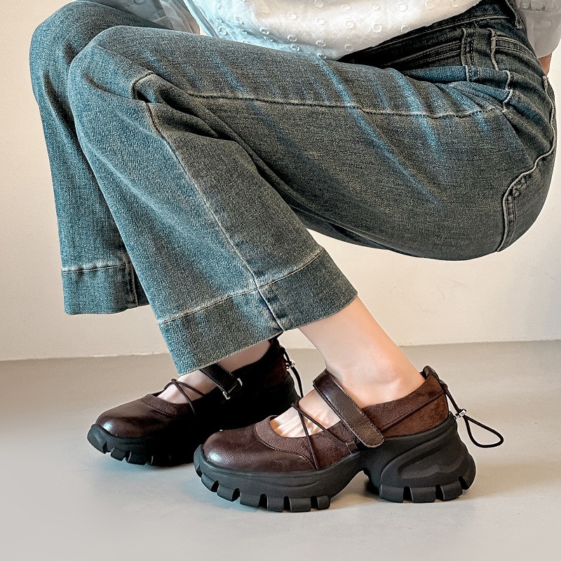 Neue Retro-Ballett-Mary-Jane-S – Street Fashion Ladies Bewertung und Preis