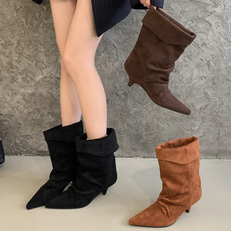Aneikeh Winter Spitze Stiefele – Street Fashion Vintage Bewertung und Preis