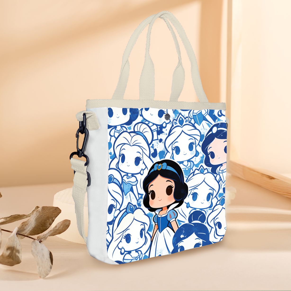 Cartoon-Schneewittchen-Charakt – Tote Bag Canvas Print Bewertung und Preis