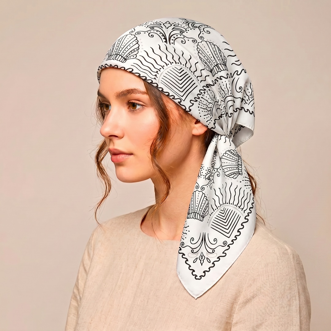 Damen-Schal Hijab Quadratische – Street Fashion Hijab Bewertung und Preis
