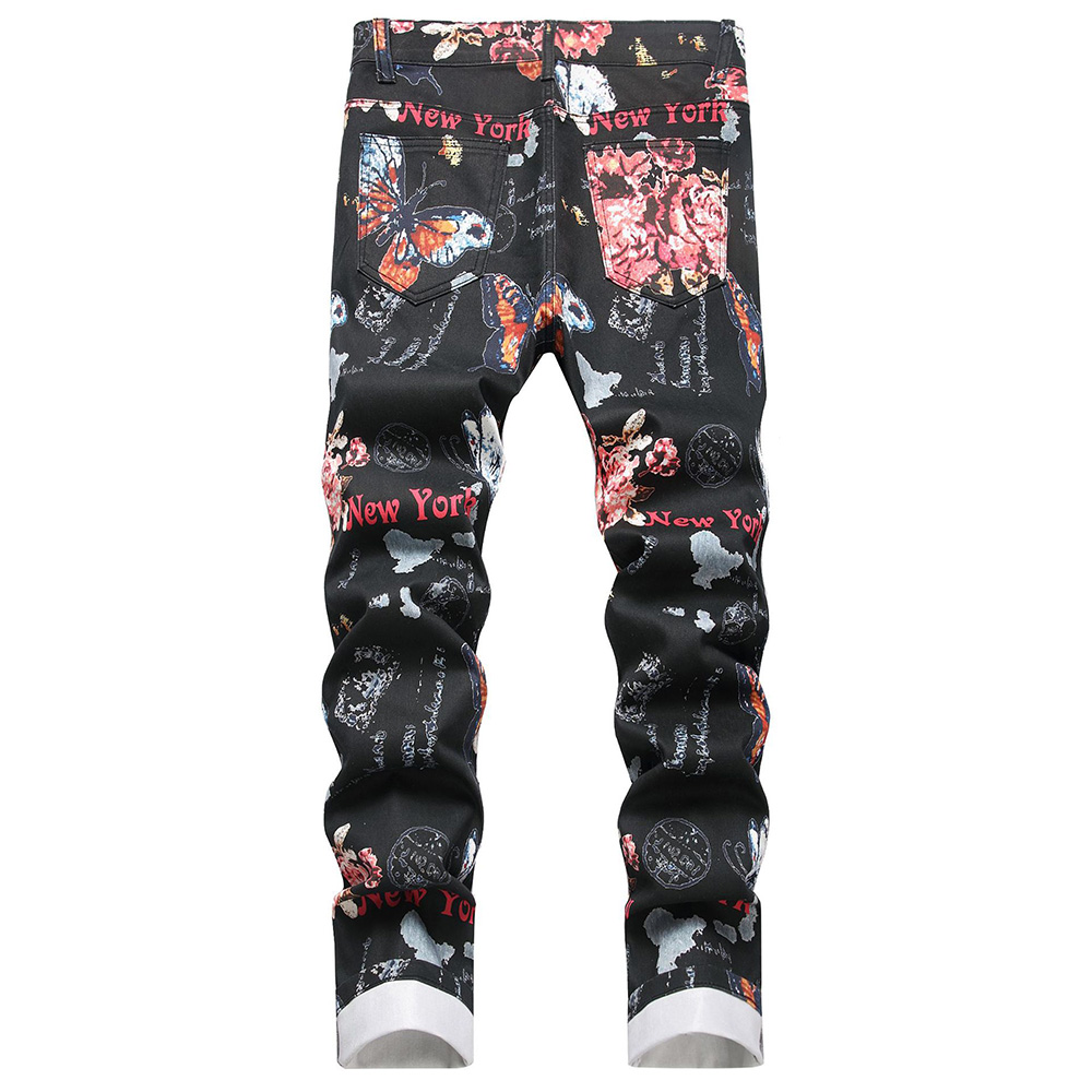Herren Digital-Print Jeans Mod – Street Fashion Of New York Bewertung und Preis