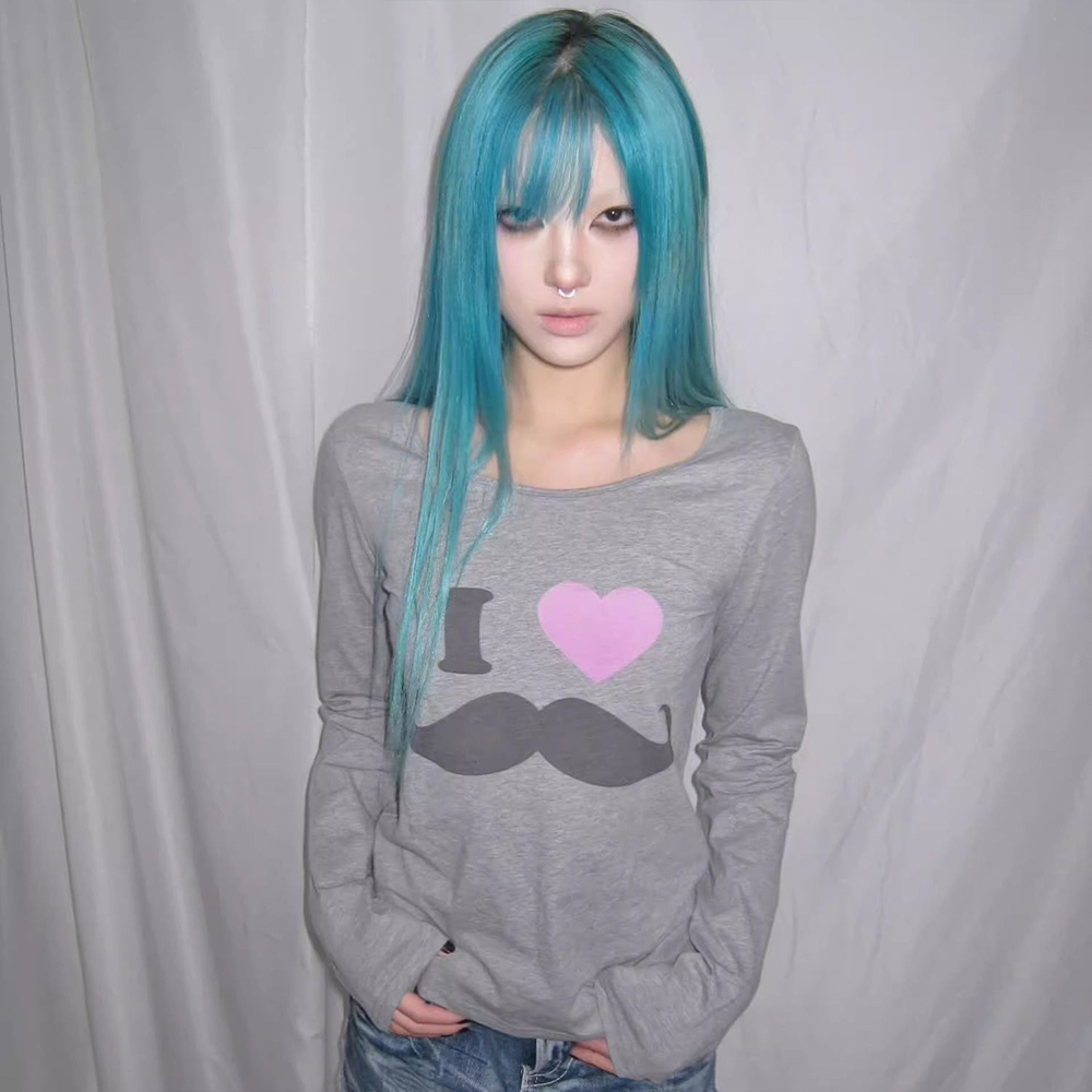 Japanisches Y2K-T-Shirt mit Ba – Street Fashion Vintage Bewertung und Preis
