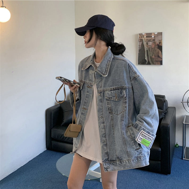 High Street Mode Übergroße Jea – Korean Street Fashion Female Bewertung und Preis