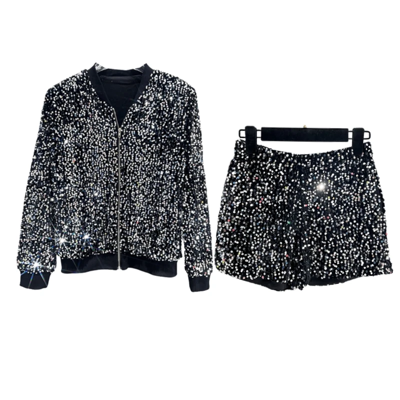 Premium-Paillettenmantel, Dame – Street Fashion Jacket Bewertung und Preis
