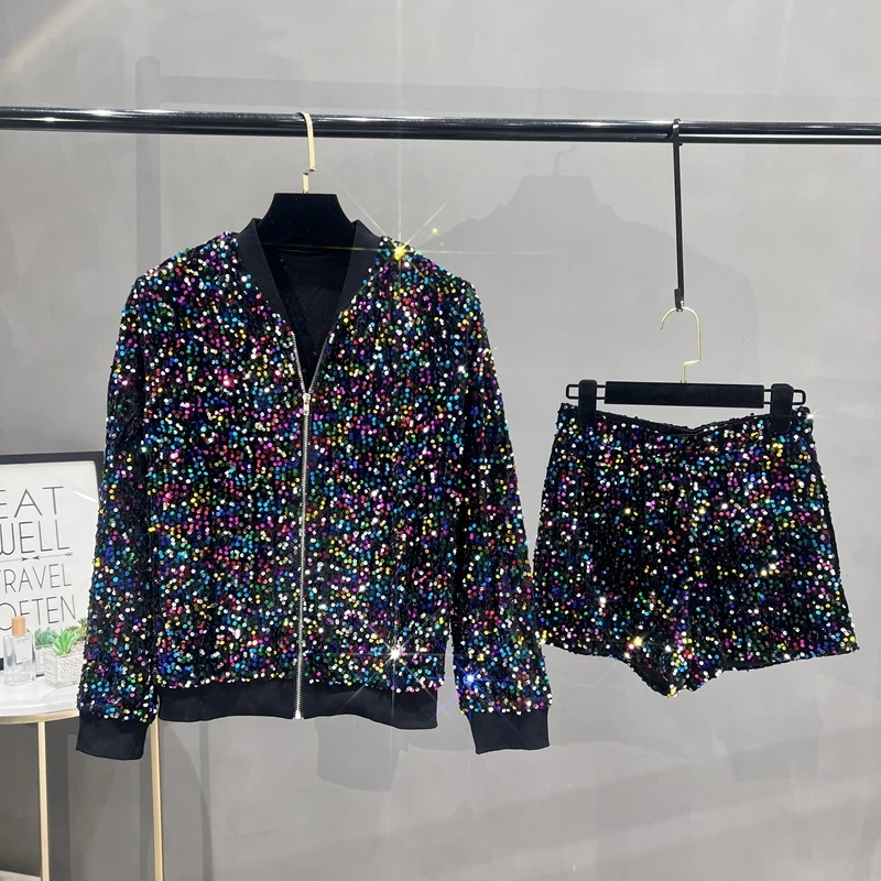 Premium-Paillettenmantel, Dame – Street Fashion Jacket Bewertung und Preis