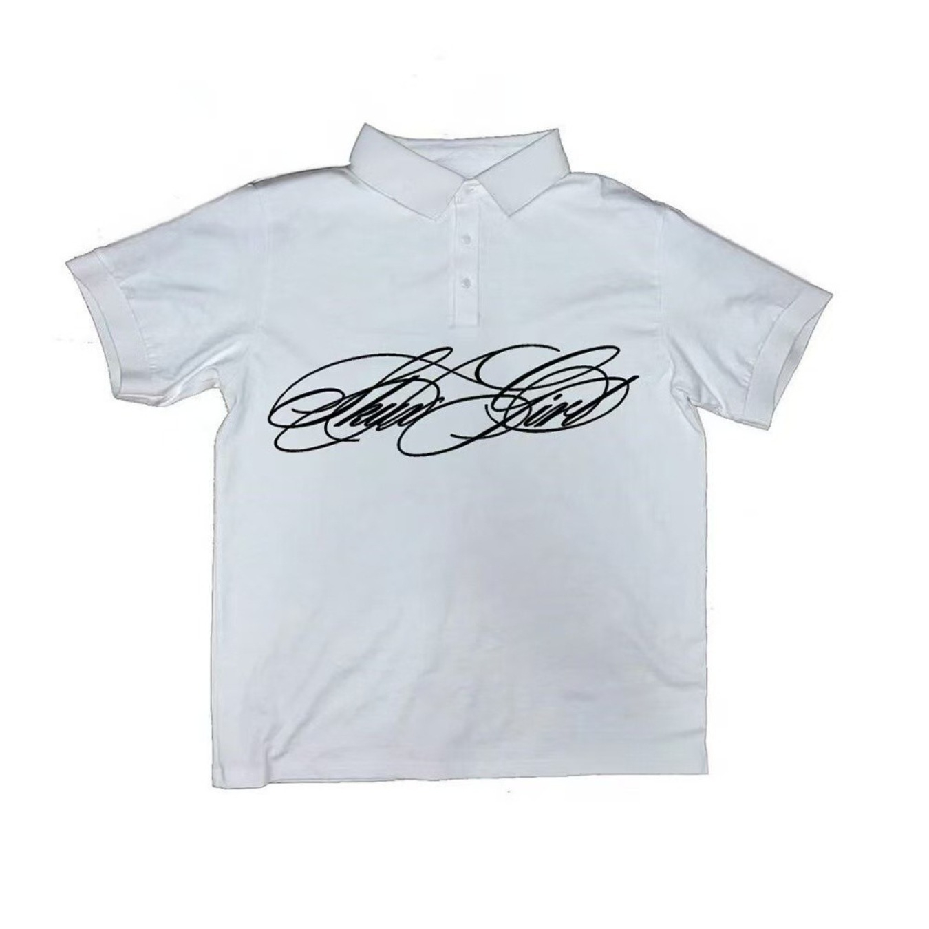 Modischer Y2K-Kurzarm-Polo-T-S – Street Fashion England Bewertung und Preis
