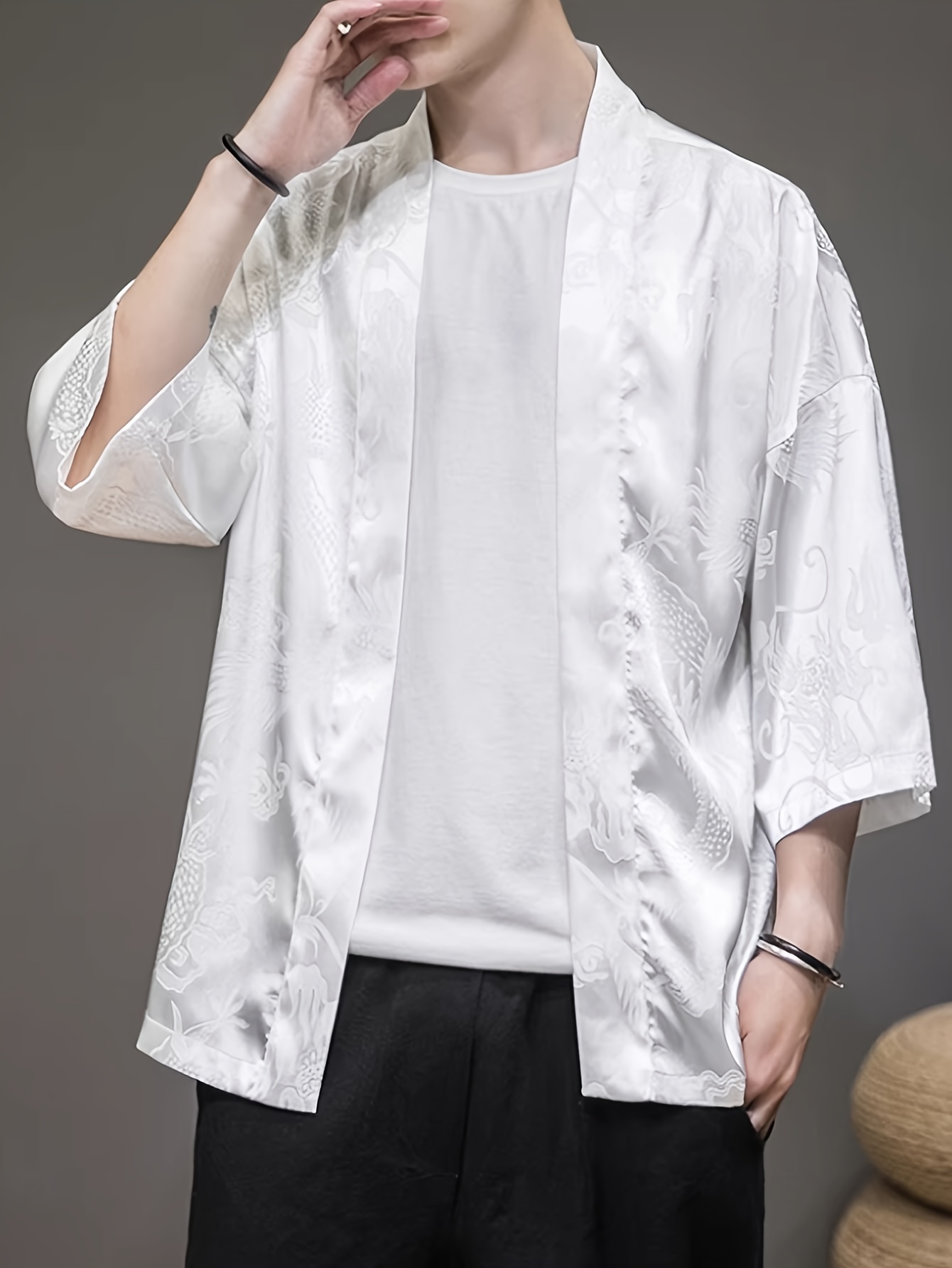 2026 Sommer Herren Kimono mit  – Street Fashion Clothing Bewertung und Preis