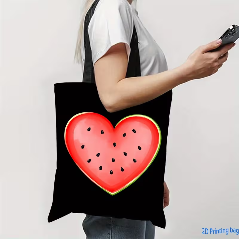 Leopardenmuster-Herz-Liebesbri – Tote Bag Canvas Print Bewertung und Preis