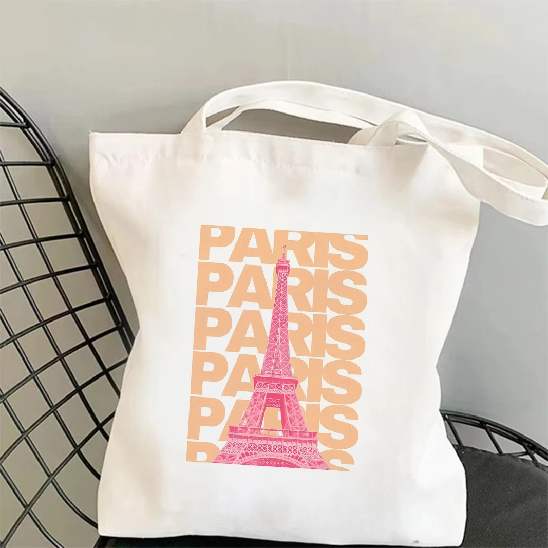 Chicago London Eiffelturm-Graf – Tote Bag Canvas Print Bewertung und Preis