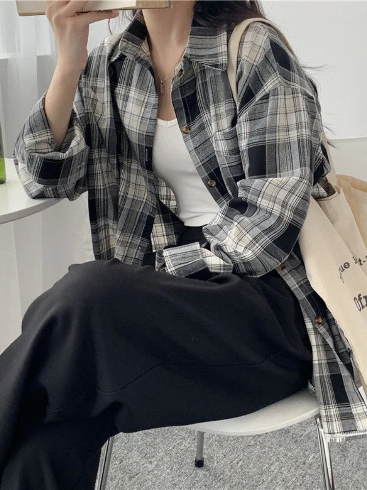Casual Lange Ärmel Herbst Blus – Korean Street Fashion Female Bewertung und Preis