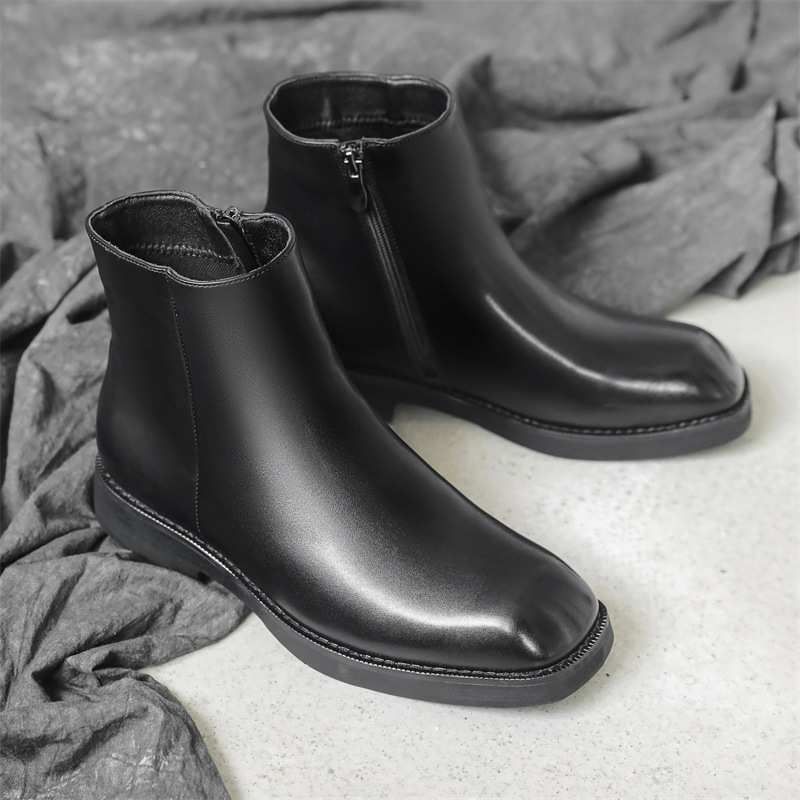 Herren-Chelsea-Stiefel im engl – Street Fashion England Bewertung und Preis