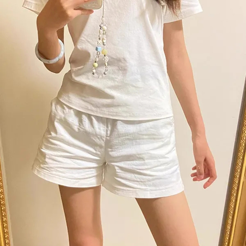 Hohe Taille Baumwolle Shorts F – Korean Street Fashion Female Bewertung und Preis