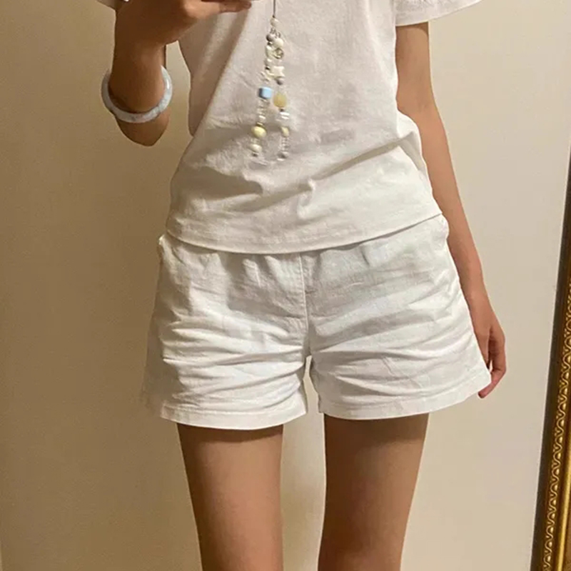 Hohe Taille Baumwolle Shorts F – Korean Street Fashion Female Bewertung und Preis