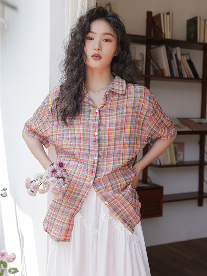 Sommer Neue Damen-Hemden mit U – Street Fashion Vintage Bewertung und Preis