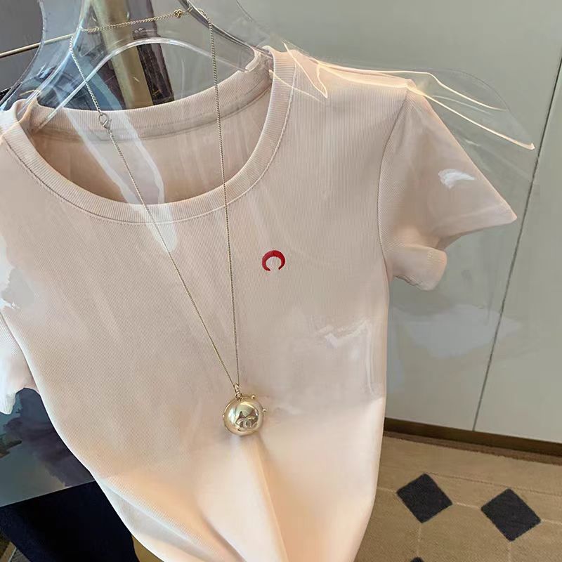 Koreanisches Sommer-T-Shirt fü – Korean Street Fashion Female Bewertung und Preis