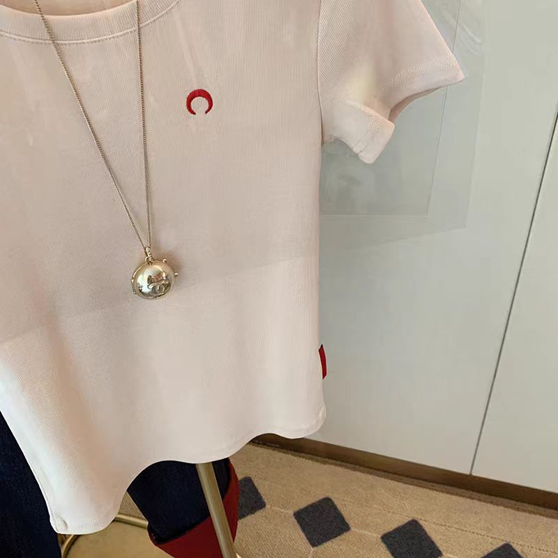 Koreanisches Sommer-T-Shirt fü – Korean Street Fashion Female Bewertung und Preis