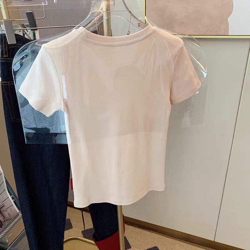 Koreanisches Sommer-T-Shirt fü – Korean Street Fashion Female Bewertung und Preis
