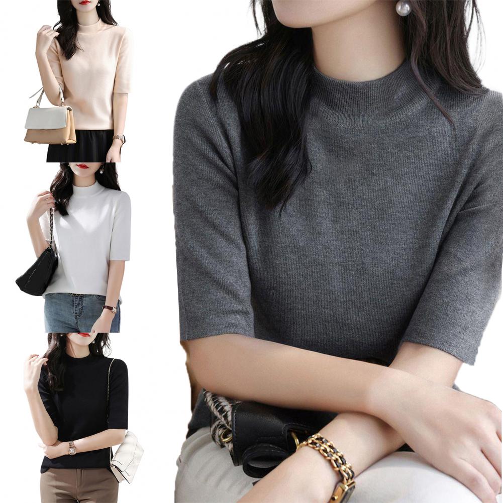 Sommer Gestrickte Pullover Kur – Korean Street Fashion Female Bewertung und Preis