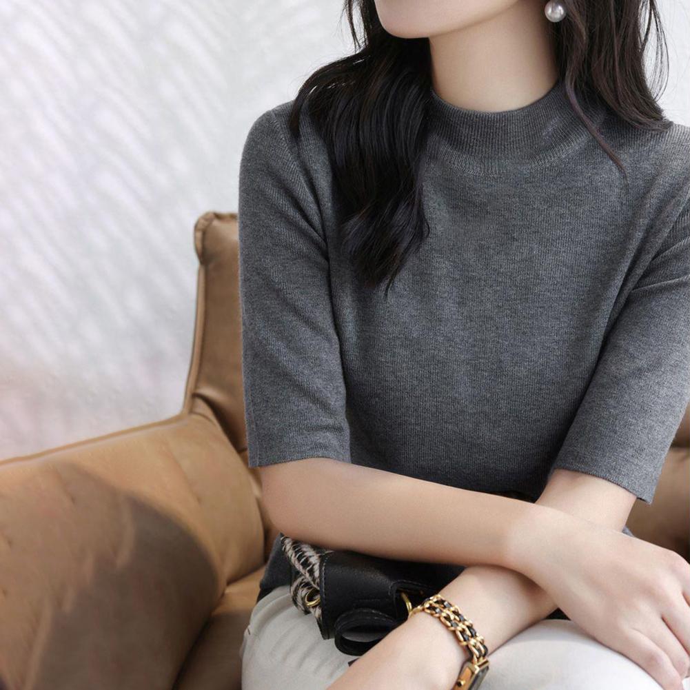 Sommer Gestrickte Pullover Kur – Korean Street Fashion Female Bewertung und Preis