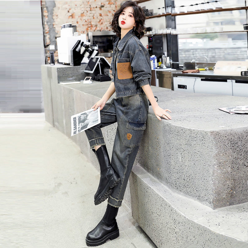 Weiblichen Frühling Herbst Mod – Korean Street Fashion Female Bewertung und Preis