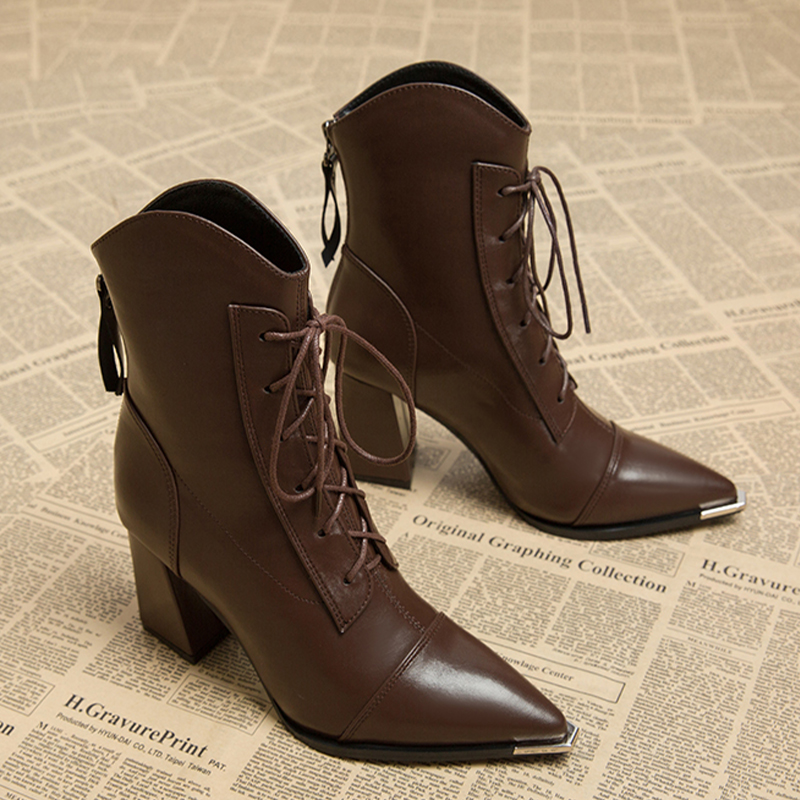 Frauen Stiefeletten Mode Spitz – Street Fashion Clothing Bewertung und Preis