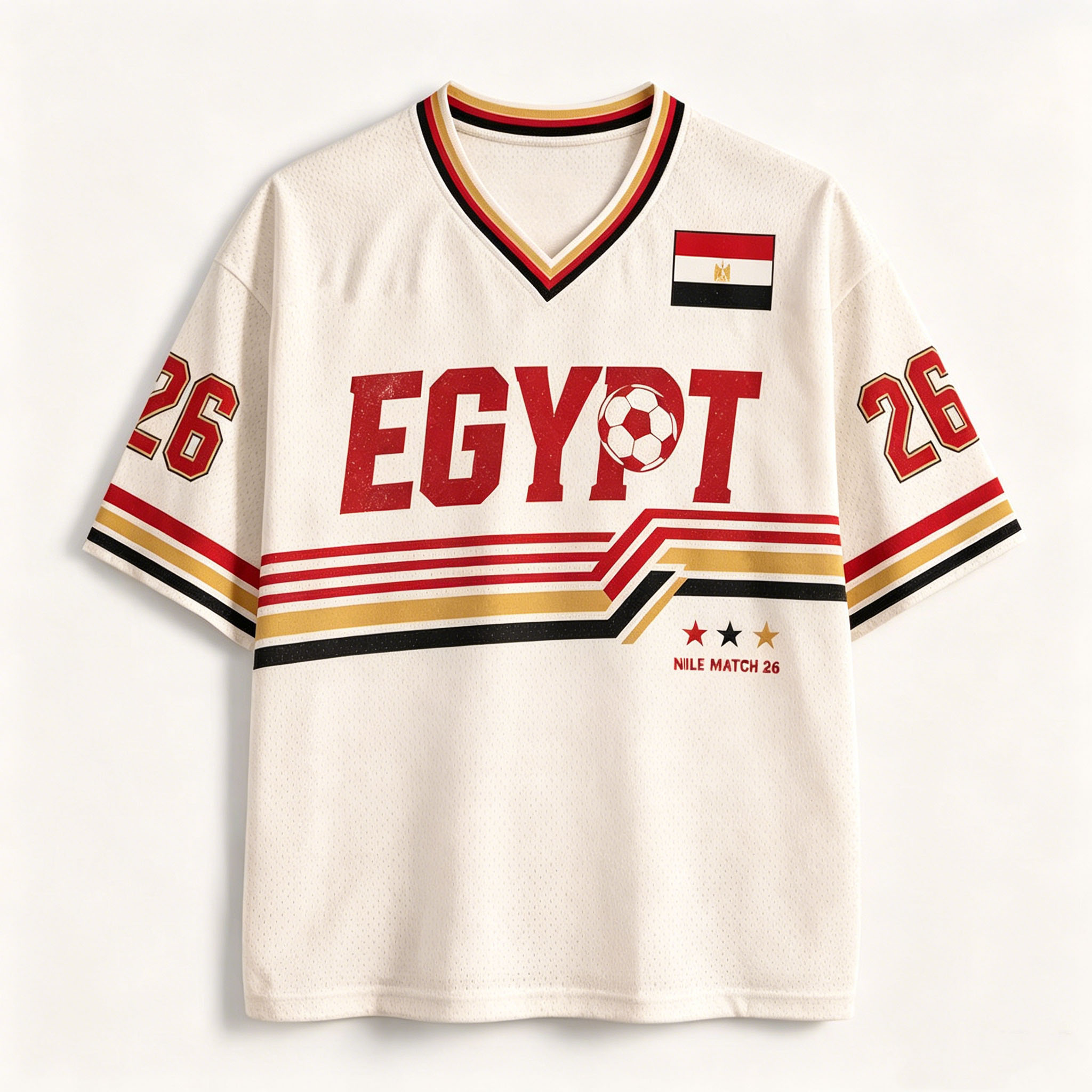 2026 Ägypten Trikot Retro V-Au – Street Fashion Egypt Bewertung und Preis
